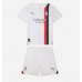 AC Milan Christian Pulisic #11 Barnkläder Borta matchtröja till baby 2023-24 Kortärmad (+ Korta byxor) Billigt